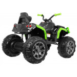 Elektrická štvorkolka Quad ATV - čierno-zelená